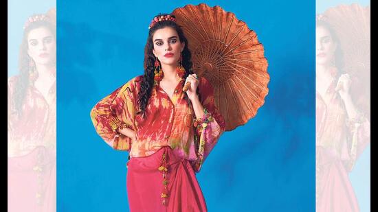 Capisvirleo does more than just pair loud items together. They use colours and prints intentionally.