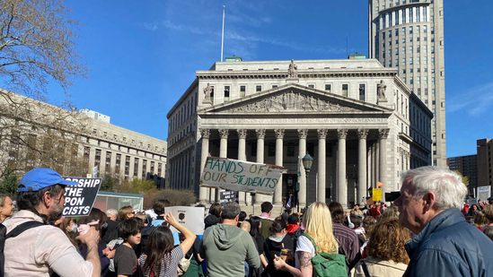 ‘Hands Off Our Universities’ Protesters Rally Against Threats From Trump Administration ‘Hands Off Our Universities’ Protesters Rally Against Threats From Trump Administration