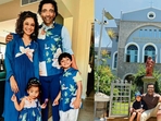 Robin Uthappa with Sheetal, Trinity Thea and Neale Nolan; (right) at his alma mater, St Joseph’s Boys High School with Neale.(Photos: Instagram/ robinaiyudauthappa) Robin Uthappa with Sheetal, Trinity Thea and Neale Nolan; (right) at his alma mater, St Joseph’s Boys High School with Neale.(Photos: Instagram/ robinaiyudauthappa)