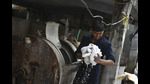 A dhobi at work in Jangpura, Delhi. (HT Archives) A dhobi at work in Jangpura, Delhi. (HT Archives)