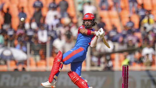 KL Rahul looked in phenomenal touch during his innings of 28(14), but his innings was the story of Delhi's, as multiple batters got off to starts and got set but failed to go on and make a big score.(PTI)