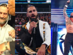 CM Punk, Seth Rollins and Roman Reigns at WrestleMania(X) CM Punk, Seth Rollins and Roman Reigns at WrestleMania(X)