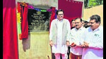 Despite inauguration on April 7, renovation of toilets was incomplete at the Government Senior Secondary School in Kundanpuri. (HT File) Despite inauguration on April 7, renovation of toilets was incomplete at the Government Senior Secondary School in Kundanpuri. (HT File)