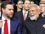 United States vice president JD Vance is set to arrive in New Delhi with his family on April 21.(HT_PRINT) United States vice president JD Vance is set to arrive in New Delhi with his family on April 21.(HT_PRINT)