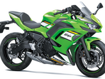 Newly launched Kawasaki Ninja 650 challenges the Triumph Daytona 660. Newly launched Kawasaki Ninja 650 challenges the Triumph Daytona 660.
