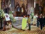 A photo of the late Pope Francis (L) is displayed during mass at St Patrick's Cathedral in Melbourne on April 22, 2025. Pope Francis died of a stroke, the Vatican announced hours after the death on April 21 of the 88-year-old reformer who inspired devotion but riled traditionalists during 12 years leading the Catholic Church. (AFP) A photo of the late Pope Francis (L) is displayed during mass at St Patrick's Cathedral in Melbourne on April 22, 2025. Pope Francis died of a stroke, the Vatican announced hours after the death on April 21 of the 88-year-old reformer who inspired devotion but riled traditionalists during 12 years leading the Catholic Church. (AFP)
