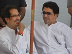 Raj Thackeray and Uddhav Thackeray sparked rumours of a reconciliation recently for the unity of the Marathi people.(Hindustan Times) Raj Thackeray and Uddhav Thackeray sparked rumours of a reconciliation recently for the unity of the Marathi people.(Hindustan Times)