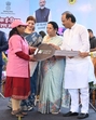 The event was attended by Aditi Tatkare, the minister for Women and Child Development, among others. (HT) The event was attended by Aditi Tatkare, the minister for Women and Child Development, among others. (HT)