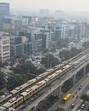 The Gurugram Metro project’s first phase will be over 15 kilometres long. (Parveen Kumar/HT Photo) The Gurugram Metro project’s first phase will be over 15 kilometres long. (Parveen Kumar/HT Photo)