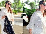 Kareena Kapoor shows how to travel in style with simple yet stylish airport outfit. (Instagram/@yogenshah_s) Kareena Kapoor shows how to travel in style with simple yet stylish airport outfit. (Instagram/@yogenshah_s)