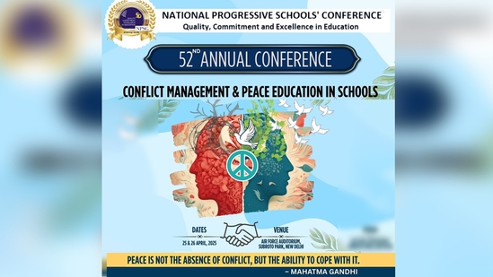 52nd Annual National Progressive Schools Conference on April 25, 26 52nd Annual National Progressive Schools Conference on April 25, 26