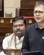 Trinamool Congress MP Saket Gokhale speaks in the Rajya Sabha during the Budget Session of Parliament earlier this year. (SansadTV) Trinamool Congress MP Saket Gokhale speaks in the Rajya Sabha during the Budget Session of Parliament earlier this year. (SansadTV)
