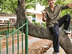 Actor Amol Parashar made it a point to stop outside the IIT Delhi campus, during his recent trip to the city.(Photo: Raajessh Kashyap/HT) Actor Amol Parashar made it a point to stop outside the IIT Delhi campus, during his recent trip to the city.(Photo: Raajessh Kashyap/HT)