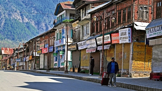 An Indian tourist departs after an attack in Pahalgam, about 90kms (55 miles) from Srinagar on April 23, 2025(Photo: AFP) An Indian tourist departs after an attack in Pahalgam, about 90kms (55 miles) from Srinagar on April 23, 2025(Photo: AFP)