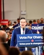 Conservative Party of Canada's leader Pierre Poilievre holds a rally in Saskatoon, Saskatchewan, Canada, on April 24. (REUTERS) Conservative Party of Canada's leader Pierre Poilievre holds a rally in Saskatoon, Saskatchewan, Canada, on April 24. (REUTERS)