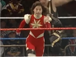 Mukesh Khanna's costume in Shaktimaan (L) is similar to WWE wrestler Chaparita Asari's attire from Monday Night Raw in 1995. Mukesh Khanna's costume in Shaktimaan (L) is similar to WWE wrestler Chaparita Asari's attire from Monday Night Raw in 1995.