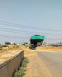 The under-construction Gurugram-Pataudi-Rewari highway. (HT PHOTO) The under-construction Gurugram-Pataudi-Rewari highway. (HT PHOTO)