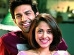 Nushrratt Bharuccha with Kartik Aaryan in Pyaar ka Punchnama 2; Her with Ranbir Kapoor Nushrratt Bharuccha with Kartik Aaryan in Pyaar ka Punchnama 2; Her with Ranbir Kapoor
