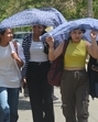 On Friday, the maximum temperature in Chandigarh rose from Thursday’s 39.5°C to 40.5°C, a searing 4.6 degrees above normal and the highest for an April day in three years. (Sant Arora/HT) On Friday, the maximum temperature in Chandigarh rose from Thursday’s 39.5°C to 40.5°C, a searing 4.6 degrees above normal and the highest for an April day in three years. (Sant Arora/HT)