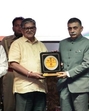 Punjab governor Gulab Chand Kataria presenting the National Excellence Award to retired IPS officer RK Pachnanda. (HT Photo) Punjab governor Gulab Chand Kataria presenting the National Excellence Award to retired IPS officer RK Pachnanda. (HT Photo)