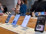 Apple is looking to move most of its manufacturing and production out of China, with India being one of the countries where they are increasing activities.(Getty Images via AFP) Apple is looking to move most of its manufacturing and production out of China, with India being one of the countries where they are increasing activities.(Getty Images via AFP)