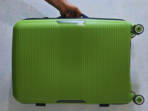 United Colors Of Benetton Opal green luggage trolley. The perfect travel luggage you need.(Hindustan Times) United Colors Of Benetton Opal green luggage trolley. The perfect travel luggage you need.(Hindustan Times)