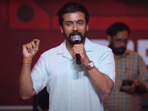 Suriya spoke about Chiranjeevi's blood bank at the pre-release event of Retro. Suriya spoke about Chiranjeevi's blood bank at the pre-release event of Retro.