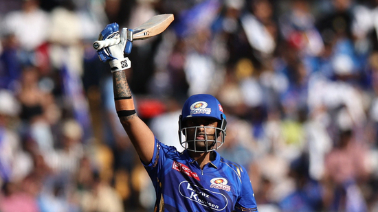 Suryakumar Yadav now holds the Orange Cap (REUTERS)