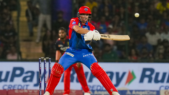 Tristan Stubbs' late charge helped push DC above the 150-run mark. Stubbs smashed 34 in 18 balls. (PTI)