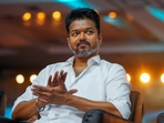Actor and TVK chief Vijay was spotted at the airport and a moment captured on camera caused confusion. (PTI) Actor and TVK chief Vijay was spotted at the airport and a moment captured on camera caused confusion. (PTI)