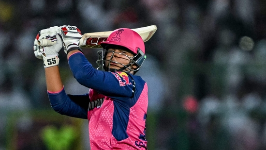 Suryavanshi blazed his way to 50 in 17 balls and his efforts took RR past 100 in 7.4 overs. (AFP)