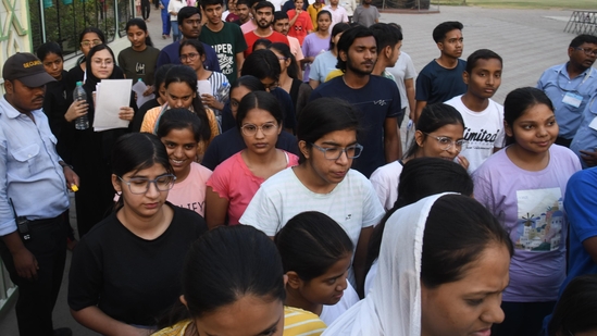The Ministry has been working on a fool-proof plan following alleged irregularities in last year's exam, including paper leaks, which put the exam integrity under scanner. (HT File/ Santosh Kumar) The Ministry has been working on a fool-proof plan following alleged irregularities in last year's exam, including paper leaks, which put the exam integrity under scanner. (HT File/ Santosh Kumar)