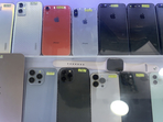 Since 2017, Apple has worked with partners to assemble iPhones in India.(AFP) Since 2017, Apple has worked with partners to assemble iPhones in India.(AFP)