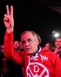 Canada's Prime Minister Mark Carney gestures during an event at the Liberal Party election night headquarters in Ottawa, Ontario, on Tuesday. (REUTERS) Canada's Prime Minister Mark Carney gestures during an event at the Liberal Party election night headquarters in Ottawa, Ontario, on Tuesday. (REUTERS)