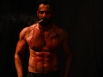 Unni Mukundan in a still from the 2024 film Marco in which he plays a gangster. Unni Mukundan in a still from the 2024 film Marco in which he plays a gangster.