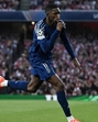 Paris St Germain's Ousmane Dembele celebrates scoring their first goal. (REUTERS) Paris St Germain's Ousmane Dembele celebrates scoring their first goal. (REUTERS)