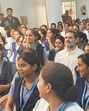 Rahul Gandhi on Wednesday interacted with around 400 students at the Indira Gandhi Nursing College in Amethi, including those enrolled in ANM, GNM, and BSc Nursing courses. (Sourced) Rahul Gandhi on Wednesday interacted with around 400 students at the Indira Gandhi Nursing College in Amethi, including those enrolled in ANM, GNM, and BSc Nursing courses. (Sourced)