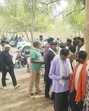Sanitation staff protest at MCM office on Monday over unpaid dues. (HT Photo) Sanitation staff protest at MCM office on Monday over unpaid dues. (HT Photo)