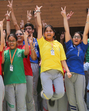 Students celebrate their success after the ICSE Board Class X and XII results were declared in Gurugram on Wednesday. (HT PHOTO) Students celebrate their success after the ICSE Board Class X and XII results were declared in Gurugram on Wednesday. (HT PHOTO)