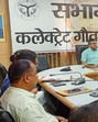 The DM during the meeting directed all concerned departments to carry out surprise inspections in hostels and PG accommodations to ensure they remain free of any illegal substance-related activities. (HT Photo) The DM during the meeting directed all concerned departments to carry out surprise inspections in hostels and PG accommodations to ensure they remain free of any illegal substance-related activities. (HT Photo)