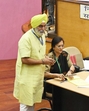 The mayoral polls in MCD. (HT Photo) The mayoral polls in MCD. (HT Photo)