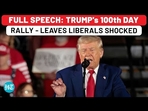FULL SPEECH: TRUMP's 100th DAY RALLY - LEAVES LIBERALS SHOCKED FULL SPEECH: TRUMP's 100th DAY RALLY - LEAVES LIBERALS SHOCKED