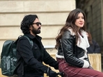 Vikrant Massey and Shanaya Kapoor in a still from the shoot of Aankhon Ki Gustaakhiyan. Vikrant Massey and Shanaya Kapoor in a still from the shoot of Aankhon Ki Gustaakhiyan.
