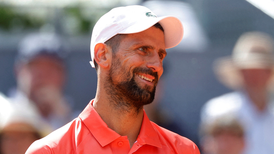 Serbia's Novak Djokovic(REUTERS)