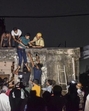 Firefighters rescues people after a fire broke out at a hotel in Kolkata’s Mechua Bazar. (PTI) Firefighters rescues people after a fire broke out at a hotel in Kolkata’s Mechua Bazar. (PTI)