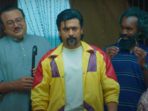 Retro Twitter reviews: Suriya in a still from the film. Retro Twitter reviews: Suriya in a still from the film.