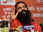 This marks the second instance over the last two weeks where Ramdev has volunteered to take down his videos following adverse observations by the Delhi HC. (PTI) This marks the second instance over the last two weeks where Ramdev has volunteered to take down his videos following adverse observations by the Delhi HC. (PTI)