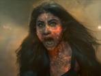 The Bhootnii movie review: Mouni Roy stars as the titular ghost in the film. The Bhootnii movie review: Mouni Roy stars as the titular ghost in the film.