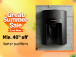 Amazon Great Summer Sale deals on water purifiers are live! Amazon Great Summer Sale deals on water purifiers are live!