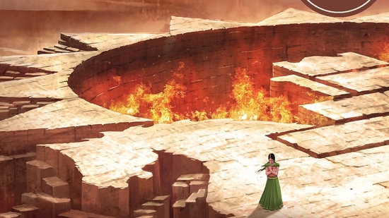 The cover art of The Rise of Sivagami, upon which season 1 of the show was based. The cover art of The Rise of Sivagami, upon which season 1 of the show was based.